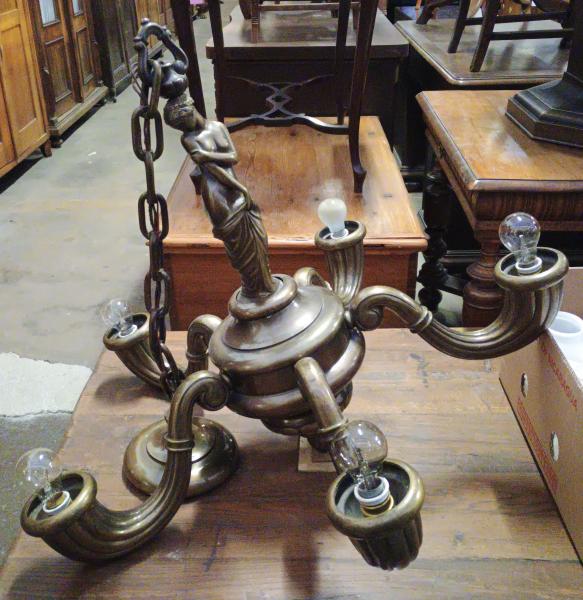 Stodola.cz - Bronzový lustr