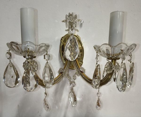 Stodola.cz - Nástěnná lampa s ověsy 2x